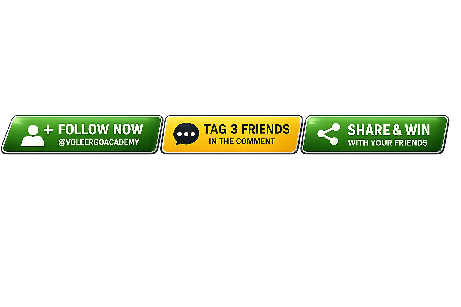 Follow Now, Tag 3 Friends, Share & Win